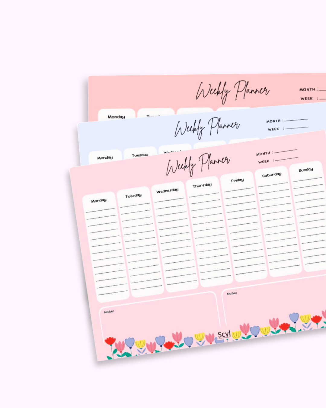 Weekly Planners