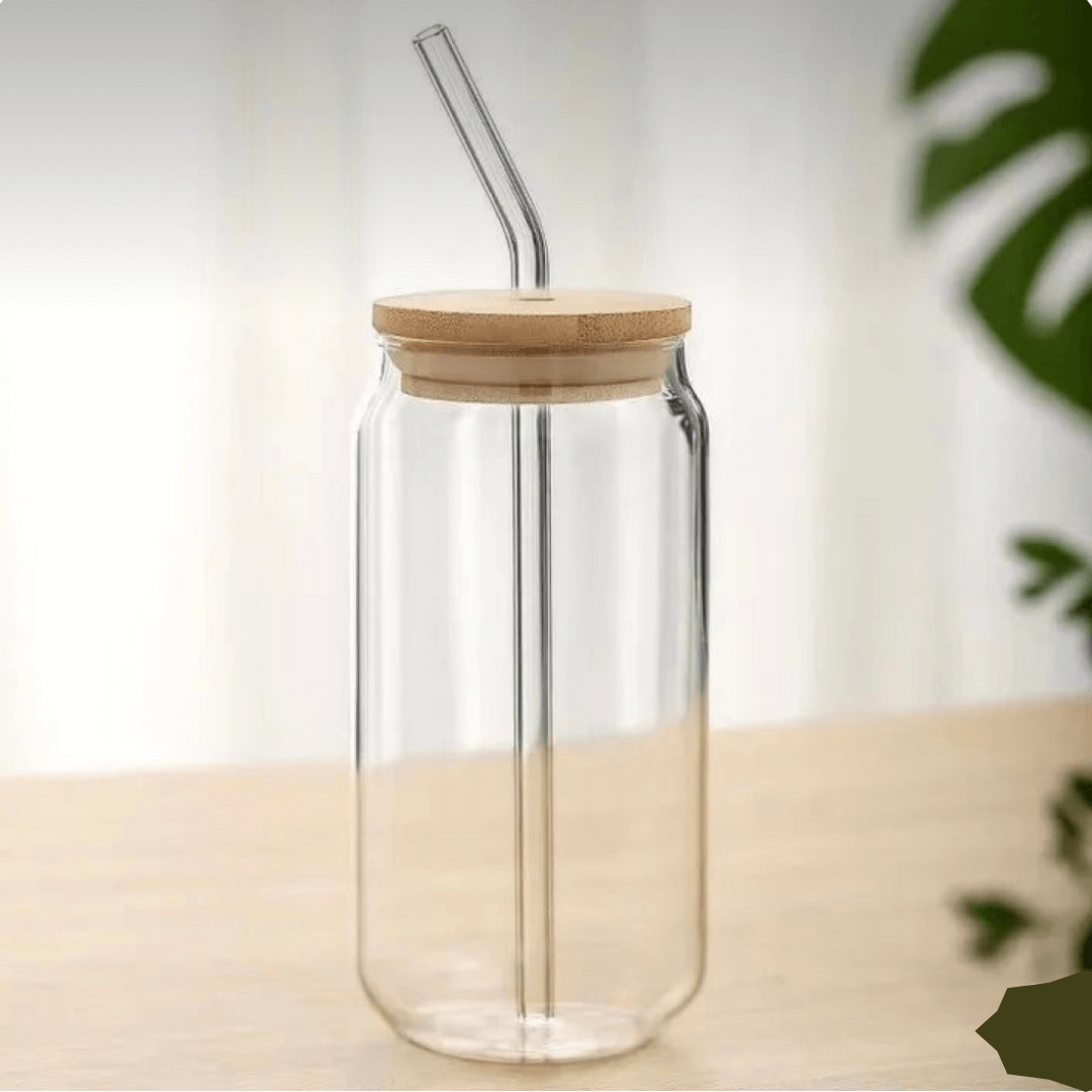 Bamboo Cup with Straw