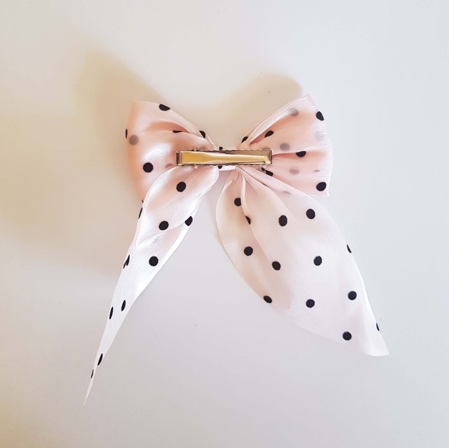 Bow Hair Clip - Pink