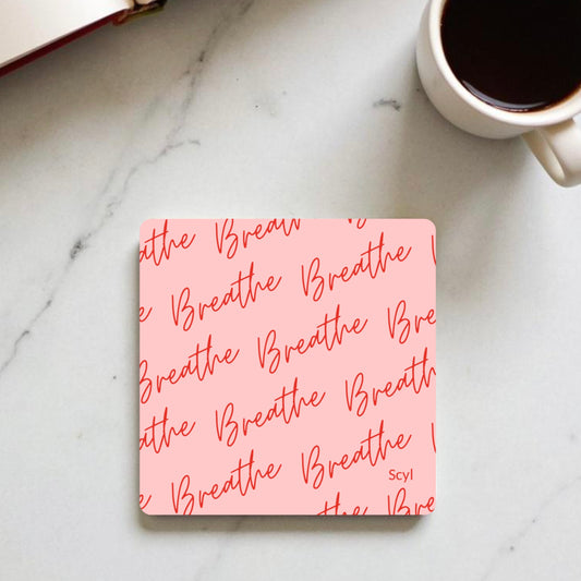 Breathe Square Coaster