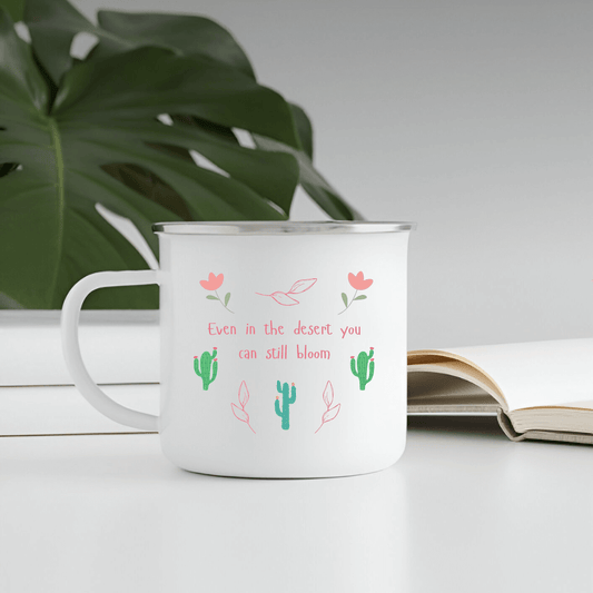 Cactus - Enamel Mug