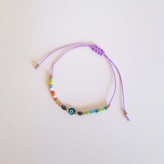 Eye Bracelet - Purple