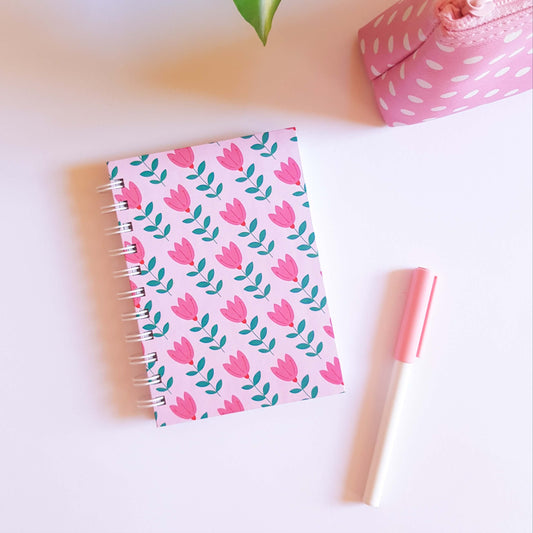 Fearless Flower Pattern Notebook