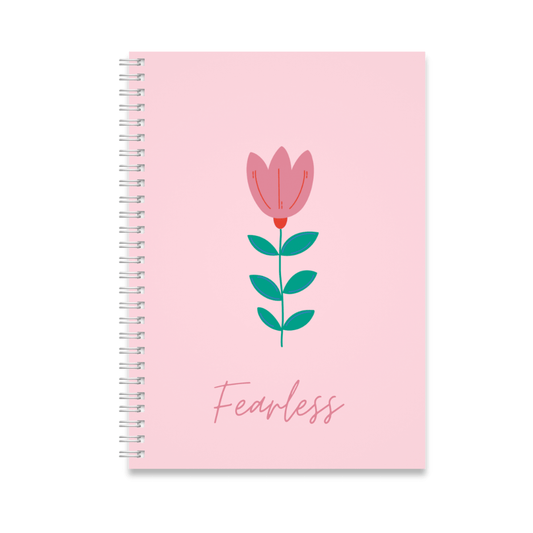 Fearless Flower University Notebook A4