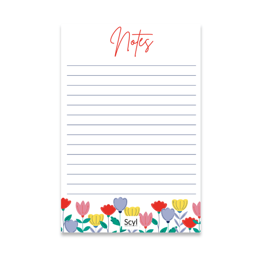 Floral Garden Notepad