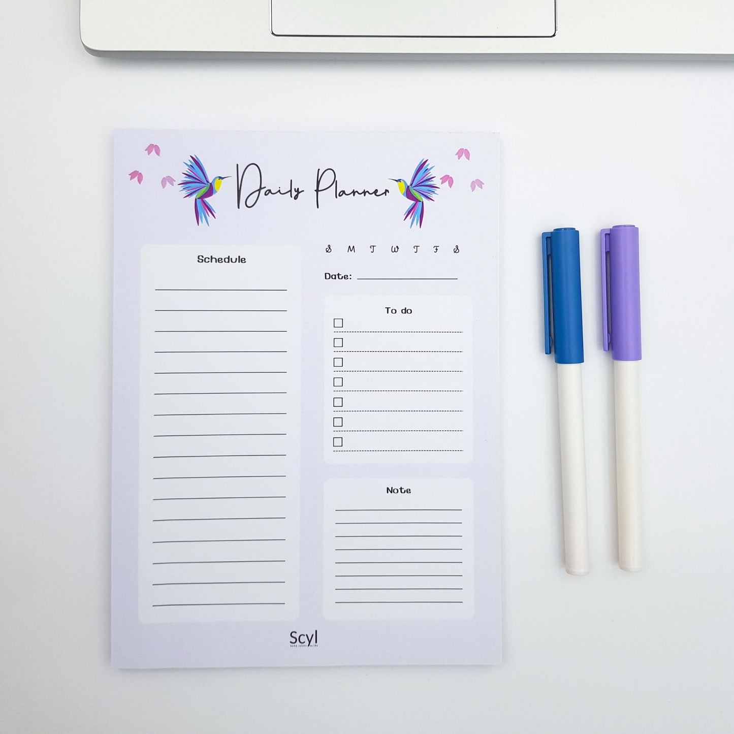 Free and Happy Daily Planner