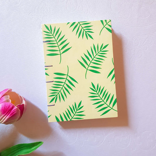 Leaves Beige Notebook