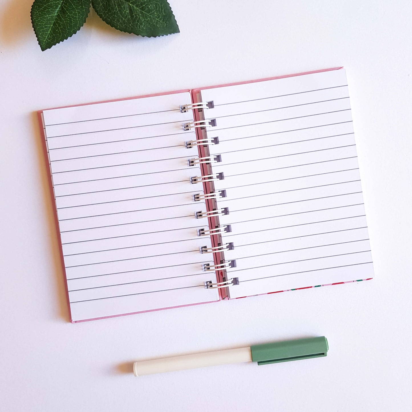 Red Rose Notebook