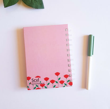 Red Rose Notebook