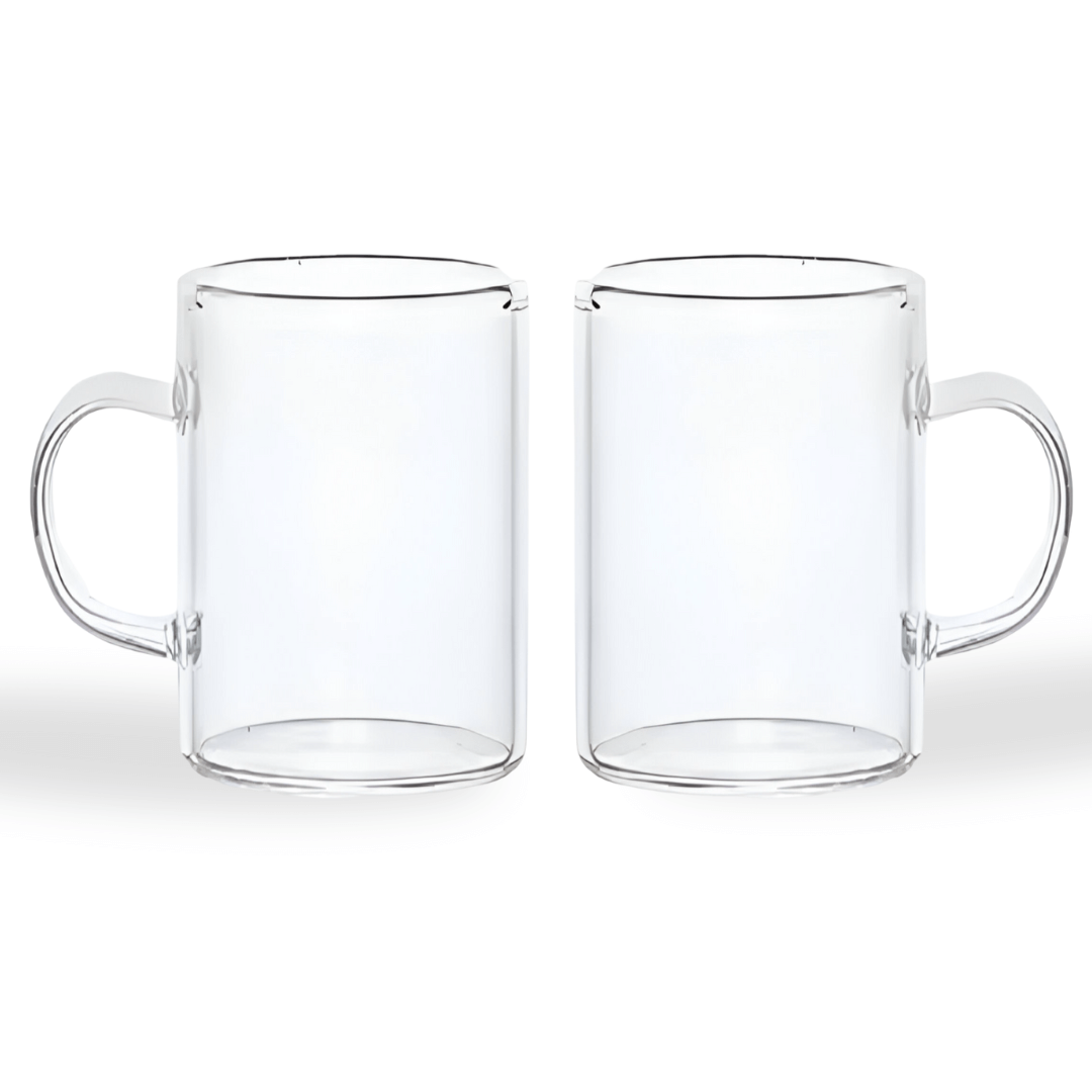 Transparent Tea Cup - Set of Two